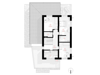 Antro aukšto planas | NPS Projektai